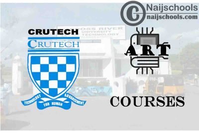 CRUTECH Courses for Art Students to Study; Full List