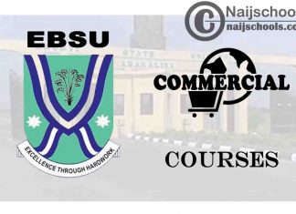 EBSU Courses for Commercial Students to Study