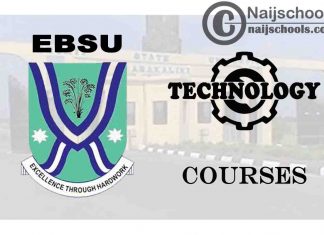 EBSU Courses for Technology & Engineering Students