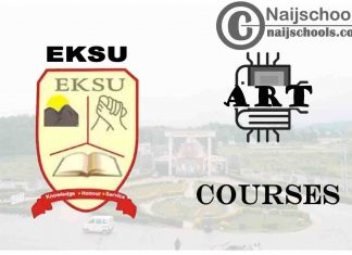 EKSU Courses for Art Students to Study; Full List