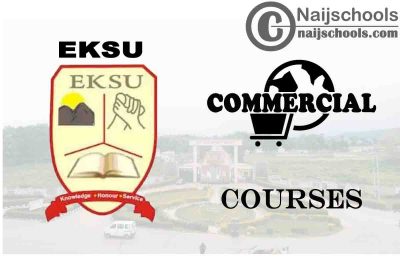 EKSU Courses for Commercial Students to Study