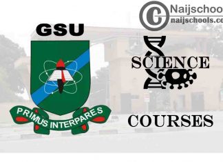 GSU Courses for Science Students to Study; Full List