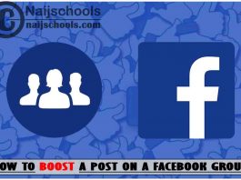 How to Boost a Post on a Facebook Group