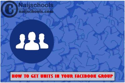 How to Get & Start Using Units in Your Facebook Group