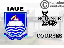 IAUE Courses for Science Students; Full List