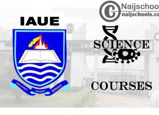 IAUE Courses for Science Students; Full List