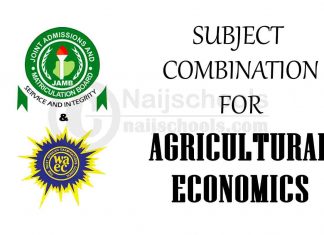 Subject Combination for Agricultural Economics