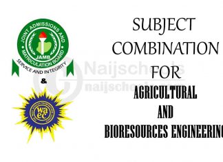 Subject Combination for Agricultural and Bioresources Engineering