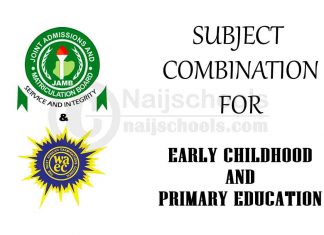 Subject Combination for Early Childhood and Primary Education