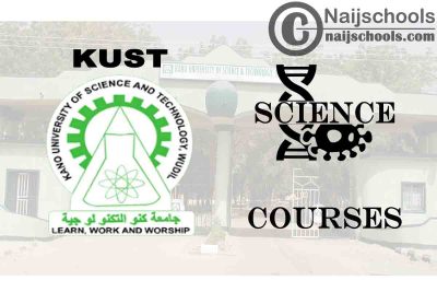 KUST Courses for Science Students to Study; Full List