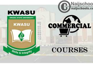 KWASU Courses for Commercial Students to Study