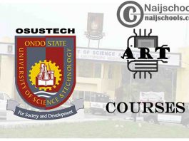 OSUSTECH Courses for Art Students to Study; Full List