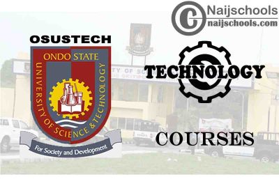 OSUSTECH Courses for Technology & Engine Students