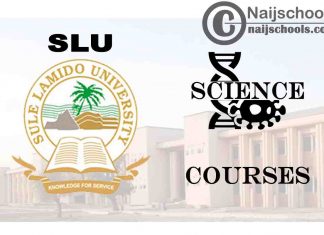 SLU Courses for Science Students to Study; Full List