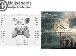 Babylon's Fall X360ce Settings for Any PC Gamepad