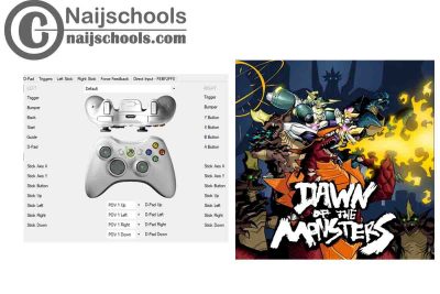 Dawn of the Monsters X360ce Settings for PC Gamepad