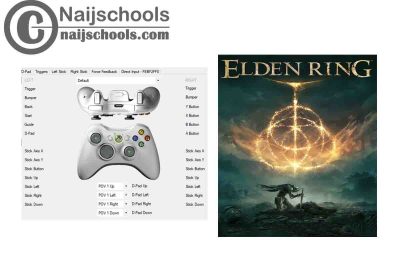 Elden Ring X360ce Settings for Any PC Gamepad