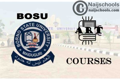 BOSU Courses for Art Students to Study; Full List