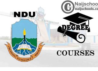 Degree Courses Offered in NDU for Students to Study