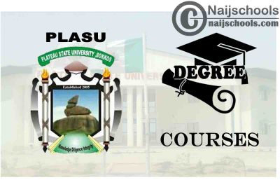 Degree Courses Offered in PLASU for Students to Study