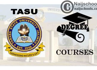 Degree Courses Offered in TASU for Students to Study