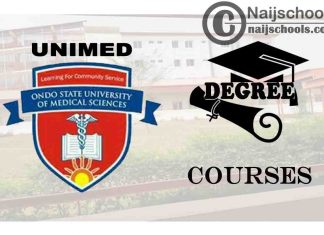 Degree Courses Offered in UNIMED for Students
