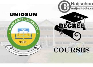 Degree Courses Offered in UNIOSUN for Students