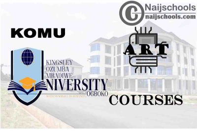 KOMU Courses for Art Students to Study; Full List 