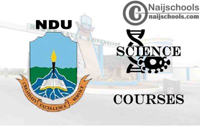 NDU Courses for Science Students to Study; Full List