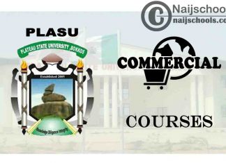 PLASU Courses for Commercial Students to Study