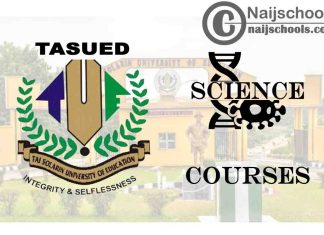 TASUED Courses for Science Students to Study
