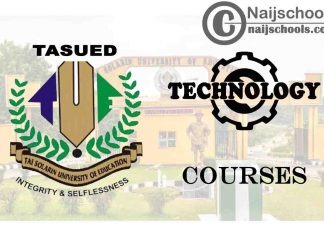 TASUED Courses for Technology & Engine Students