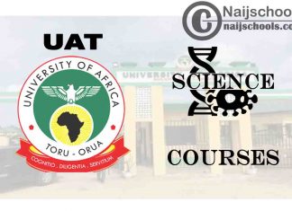 UAT Courses for Science Students to Study; Full List