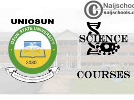 UNIOSUN Courses for Science Students to Study