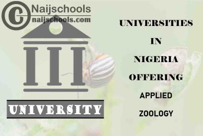 Universities in Nigeria Offering Applied Zoology 