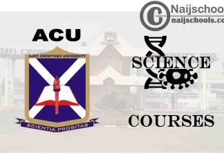 ACU Courses for Science Students to Study; Full List