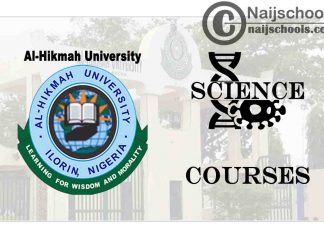 Al-Hikmah University Courses for Science Students