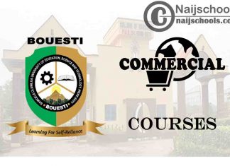 BOUESTI Courses for Commercial Students to Study