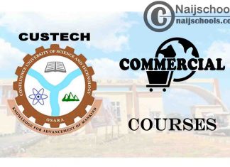 CUSTECH Courses for Commercial Students to Study