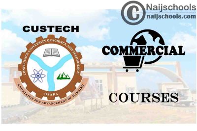 CUSTECH Courses for Commercial Students to Study