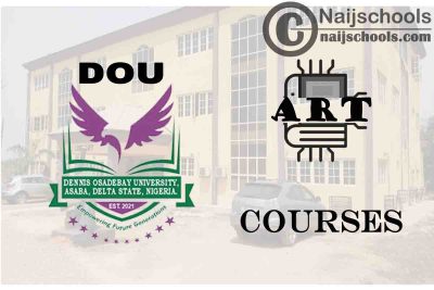 DOU Courses for Art Students to Study; Full List