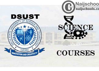 DSUST Courses for Science Students to Study; Full List