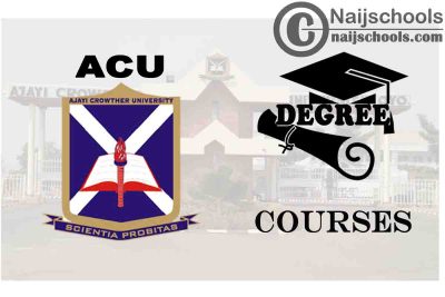 Degree Courses Offered in ACU for Students to Study