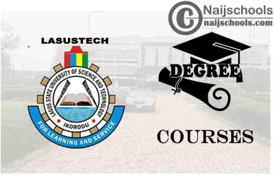 Degree Courses Offered in LASUSTECH for Students