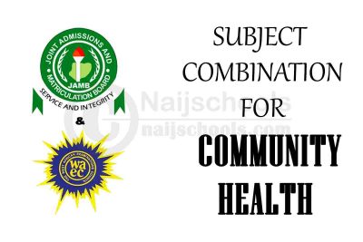 Subject Combination for Community Health