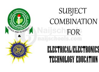 Subject Combination for Electrical/Electronics Technology Education