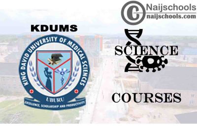 KDUMS Courses for Science Students to Study; Full List