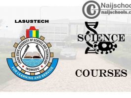LASUSTECH Courses for Science Students to Study