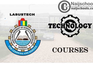 LASUSTECH Courses for Technology & Engine Students