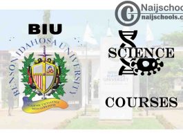 BIU Courses for Science Students to Study; Full List